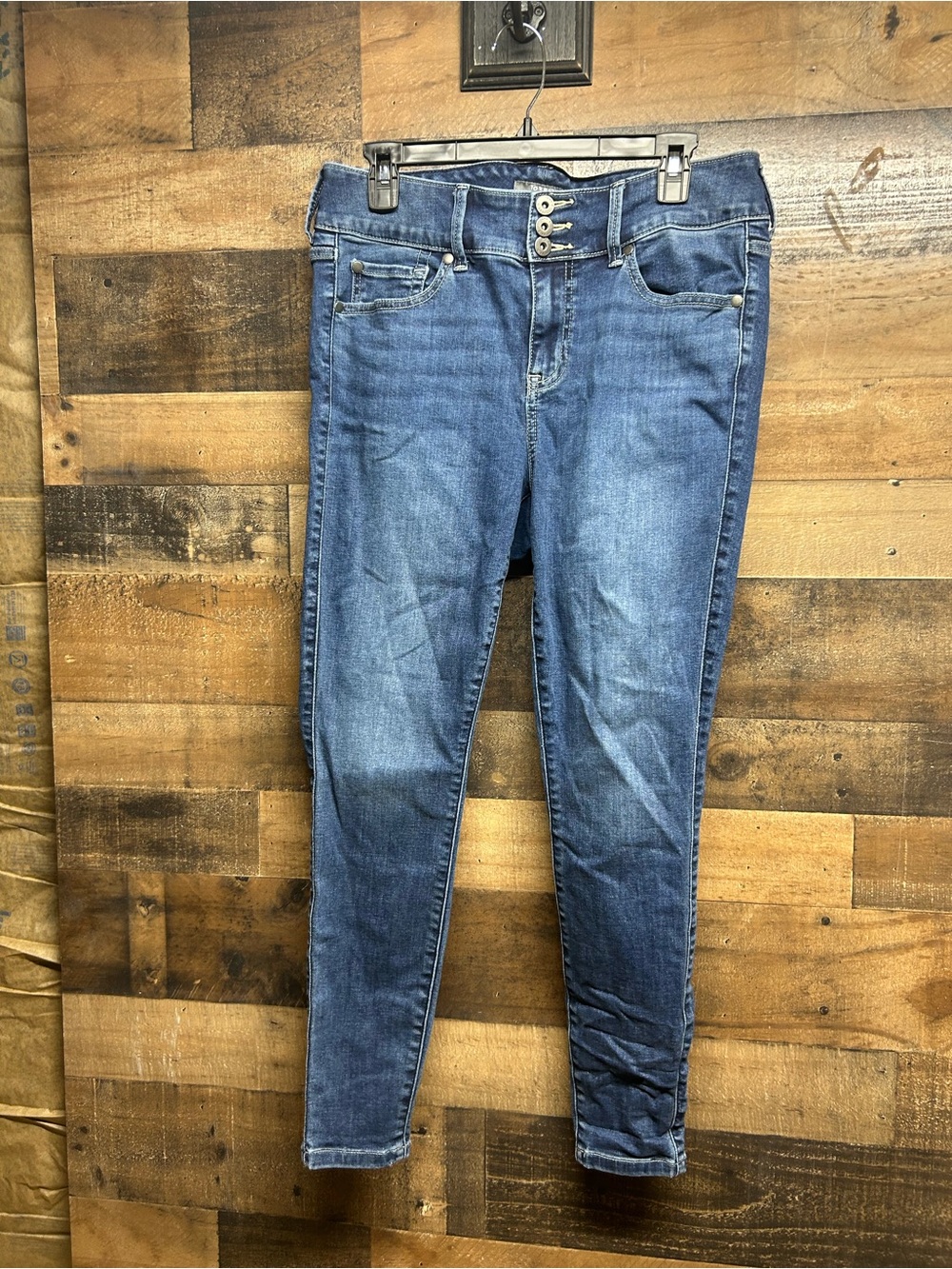 torrid Mid Blue High-Rise Skinny Jeans